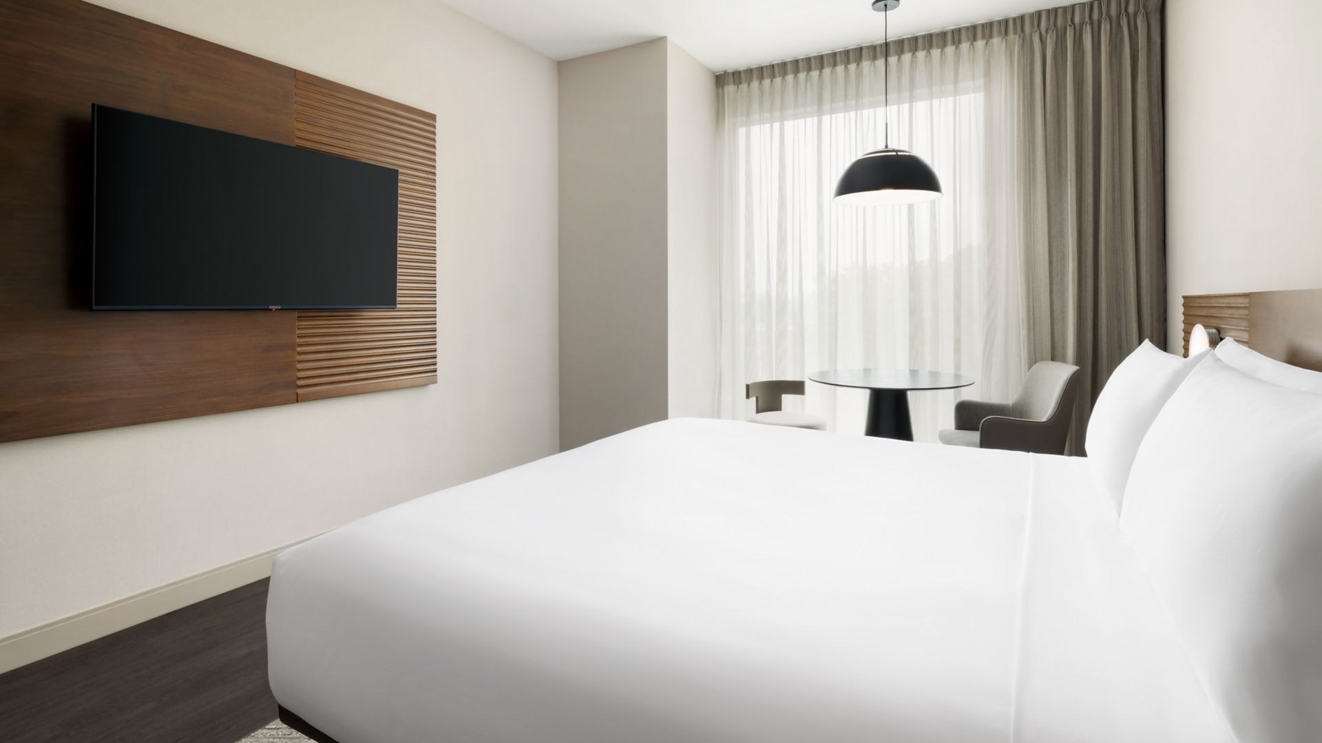 King guest room at AC Hotel Newtown Square