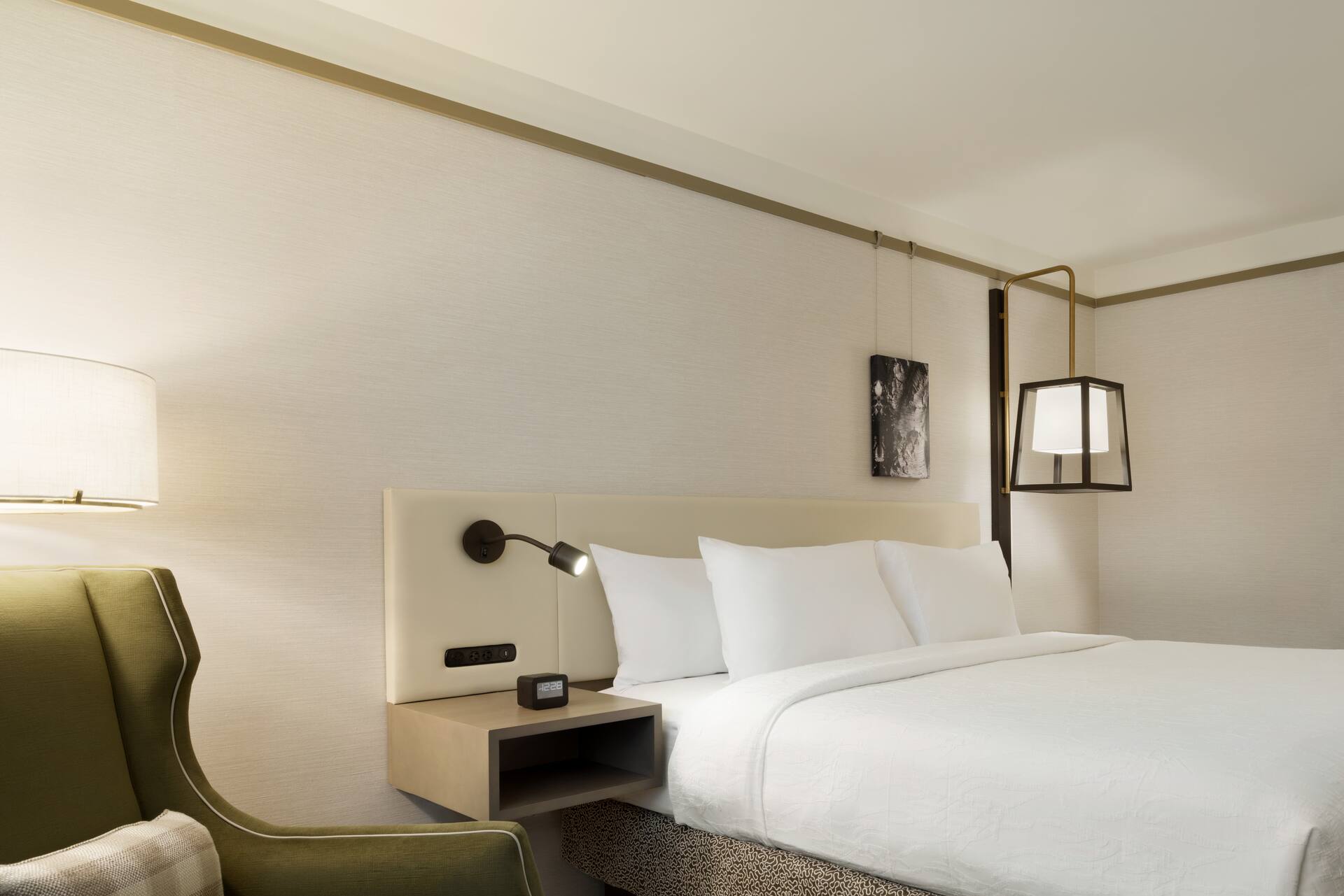 King guest room at Hilton Garden Inn Newtown Square Radnor